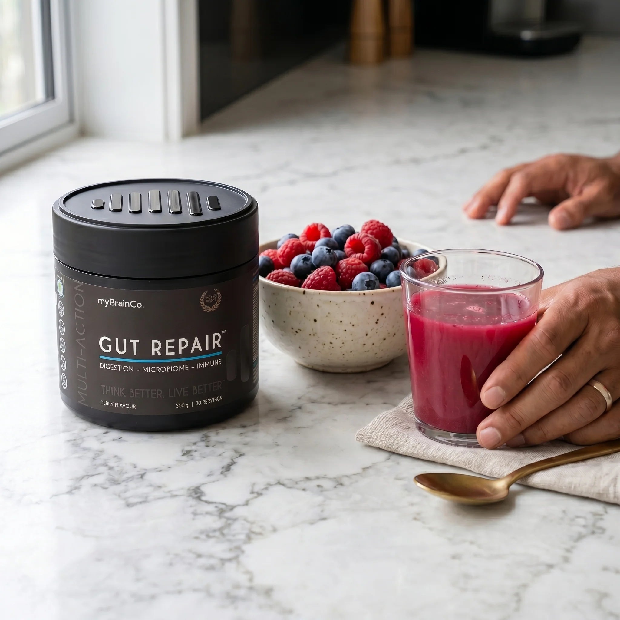 Comprehensive support |for gut health