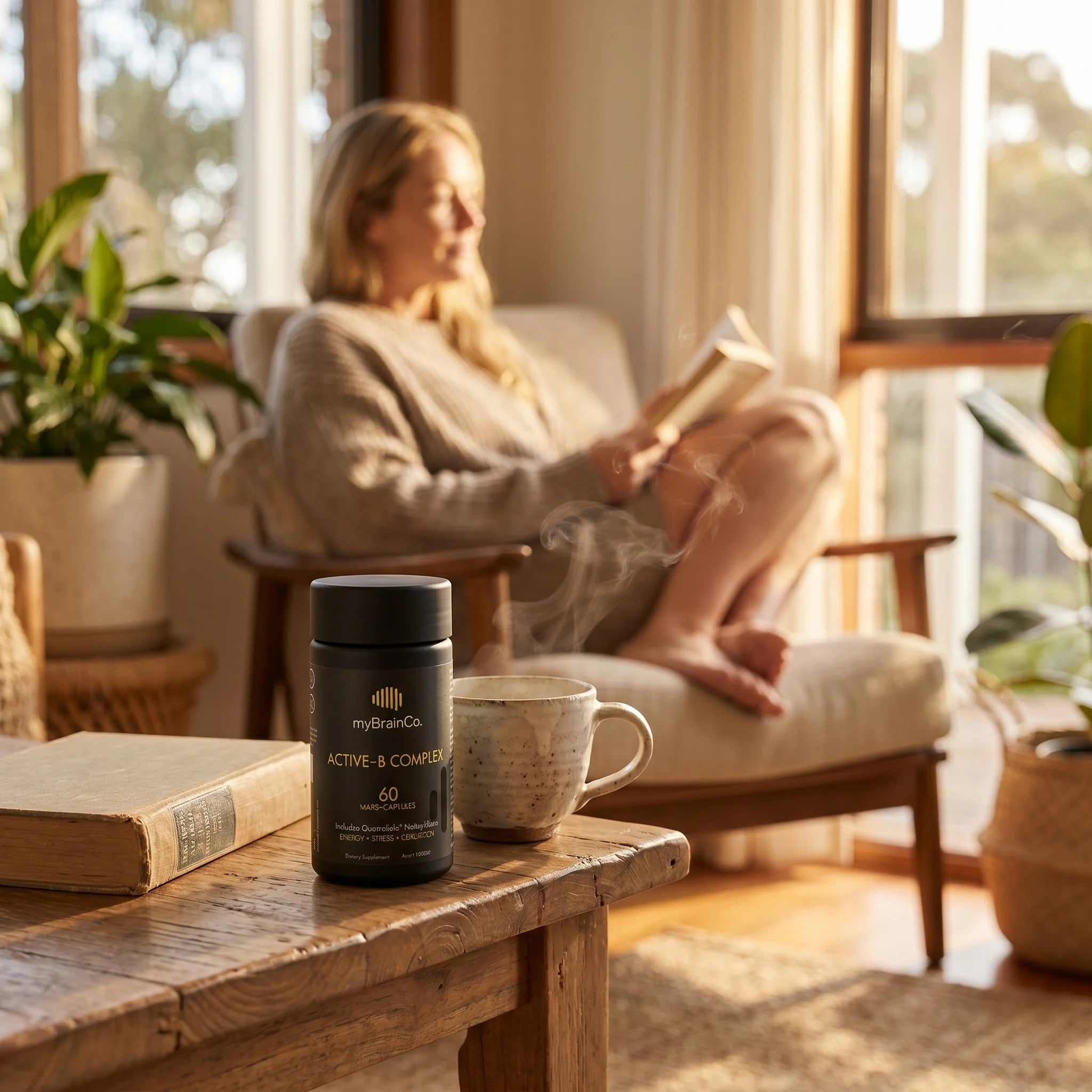 Activated B vitamins for daily energy, focus and stress support