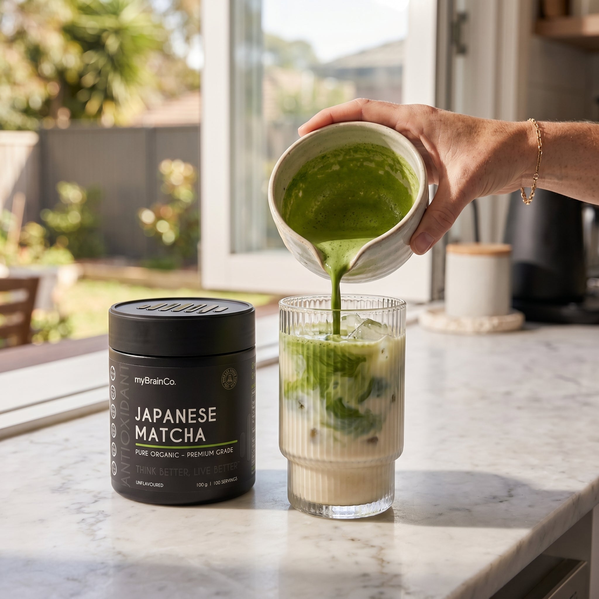Crafted from shade-grown Tencha